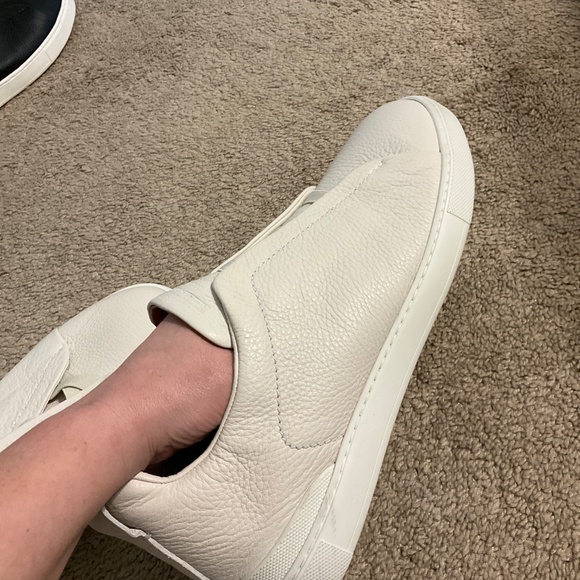 OFF WHITE DEERSKIN TRIPLE STITCH™ SNEAKERS - Picture 4 of 11